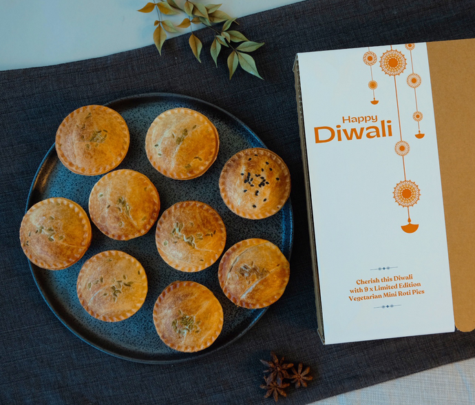Celebrate Diwali – Mini Vege Roti Pies
