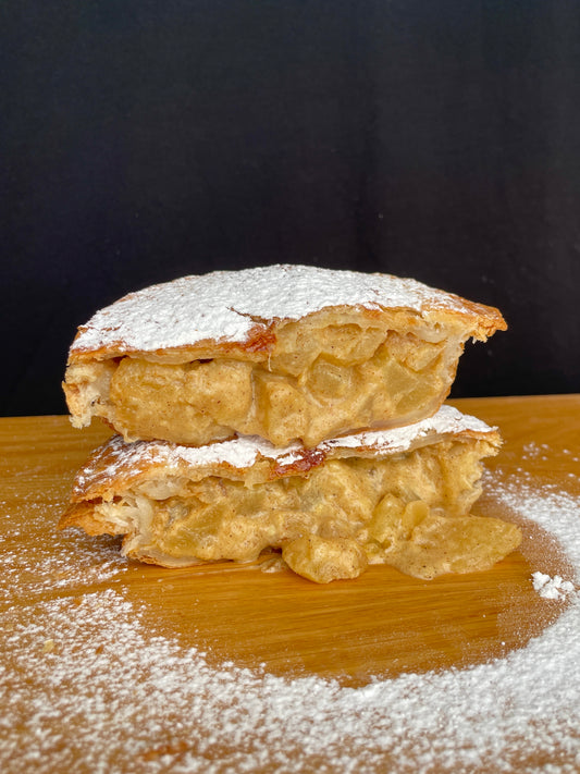 Spiced Apple Banana & Custard Roti Pie -  2 Pack