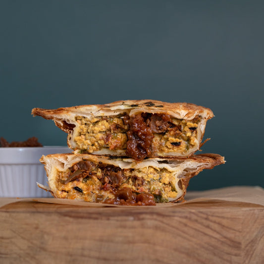 Masala Egg & Bechamel Roti Pie - 2 Pack